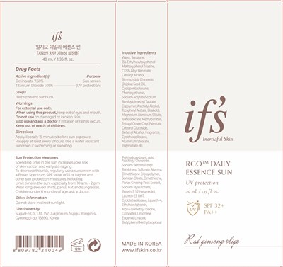 ​81897-501 - RGO DAILY ESSENCE SUN Label